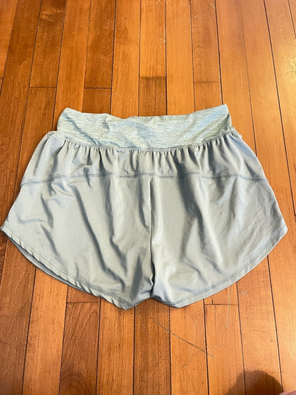 Sage green Women’s Athletic Shorts - Picture 2 of 3